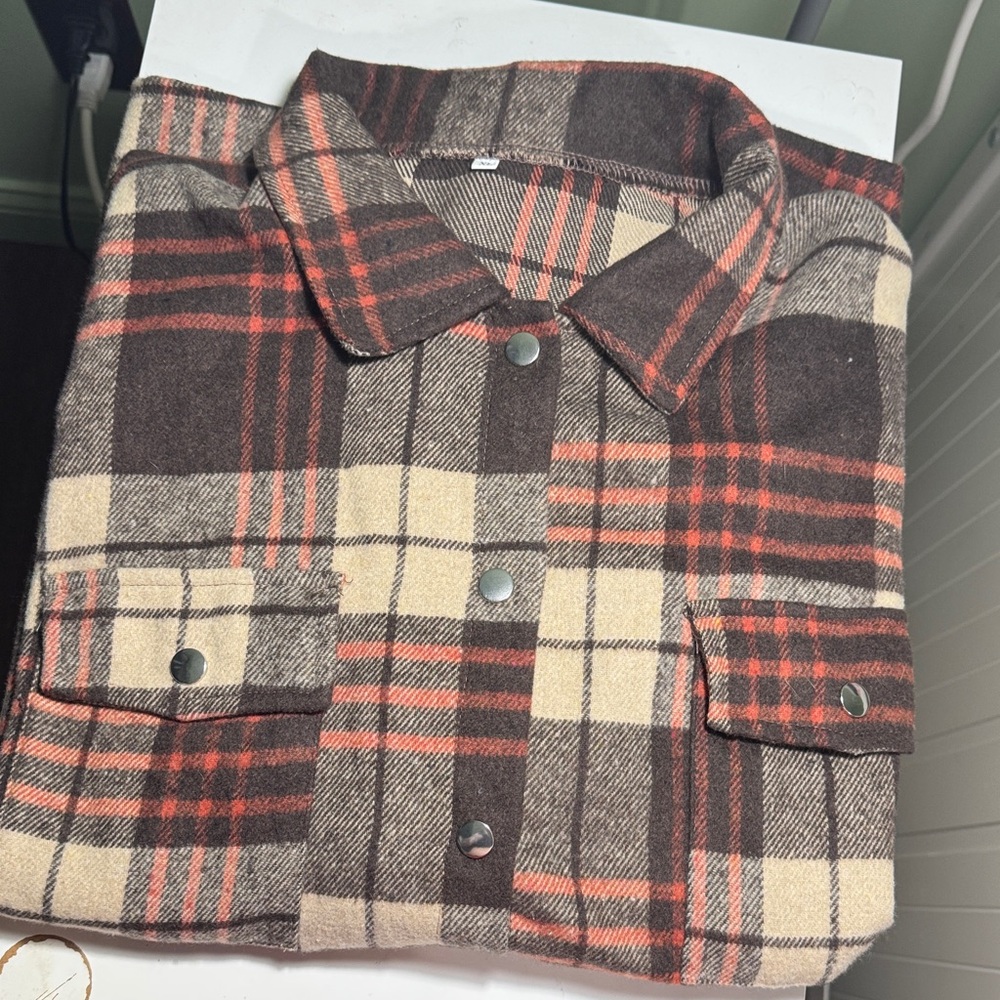 Brown Shacket - image 1